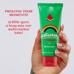 Lubilicious Water Based Watermelon Flavored Lube - Water Based Lube - Watermelon Edible Lube - Watermelon Lube Water Based - Water Based Lubricant - Edible Lubricant - Watermelon Lube Flavored 3.2 Oz