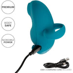 Envy Handheld Suction Massager, Silicone Rechargeable Finger Vibrator For Women With 3+7 Function Settings - Se-0012-15-3