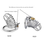 Metal Cock Cage Male Chastity Cage Large Chastity Devices Steel Penis Cage Sissy Chastity Cage Chastity Cage Bdsm Cage 000 (55Mm/2.16In)