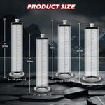 Penis Pump Manual Penis Pumps with Metal Handle Dick Pump with Pressure Gauge Sex Toys - Pumps & Enlargers Cock Pump with Dial Penile Vacuum Pump for Men to Increase Penis Size (2.25in)
