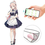 Powerful G Spot Vibrator With Long Distance App Remote Control, Waterproof Rechargerable Adult Sex Toys For Women Couple More Than 9 Vibrations, Cute Fun Female Toy Wearable, Pink