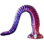 Super Long Anal Plug Dildo, Flexible Silicone Dildo With Powerful Suction Cup, Sex Toy For Men Women And Couple