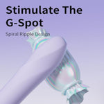 Max Lollipop Dildo Vibrator Adult Sex Toys For Women With 10 Pleasure Modes Full Silicone Vibrating Dildo Massager For Clitoral And Anal Stimulation Waterproof Couple Vibrator Wand