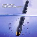 Vibrating Anal Beads Butt Plug Anal Vibrator With 10 Vibration Modes Prostate Massager Soft Silicone Anal Butt Plug Anal Dildo For Couples Men And Women Adult Toys