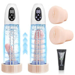 Penis Pump Sex Toys For Men, Electric Penis Vacuum Enlargement Pump With 4 Manual Training And 3 Auto Suction Modes, Automatic Male Masturbator With Pocket Pussy, Adult Sex Toy For Men Stronger Bigger
