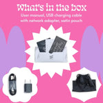 Sweet Vibes Pixie Mini Vibrator With 10 Powerful Settings, Waterproof And Rechargeable, Small Vibrator, Clitoral Stimulator For Women, Couples And Non-Binary, Quiet, Pink