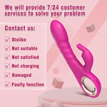 Thrusting Vibrator Dildo Women Sex Toys - 3 In 1 Rabbit Vibrators With 5 Thrusting, 10 Dildo & Rabbit Vibrations, Female Sex Toys G Spot Vibrator Adult Toys For Women Or Couples Pleasure