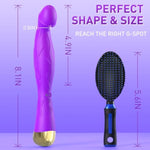 Anal Sex Toys For Women Vibrators - Anal Dildo Wiggling G Spot Vibrator Anal Toys, Female Wand Vibrator Adult Toy With Lifelike Glans, Vibrator Wand Clitoral Stimulator Juguetes Sexuales