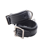 Luxury Locking Wrist Cuffs for Men and Women - Premium Leather Design
