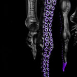 Dual-Headed Anal Plug Silicone Butt Plug Overlength Anal Toy,Silicone Penis For Men Women?Textured Anal Sex Toys Designed With Suction Cups,Designed With A Barbed Tip For Prostate Stimulation (D304-S)