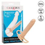 Novelties Accommodator Dual Penetrator, Ivory