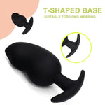 Anal Plugs Silicone Sex Toys Butt Plugs Anal Adult Sex Toys & Games Anal Training Kit With Curved Base & Slender Waist Prostate Sex Toy For Comfortable Long-Term Wear