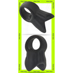 Penis Ring For Men - Silicone Black Stretchy Cock Ring For Longer Harder Stronger Erections - Erection Enhancing Sex Toy