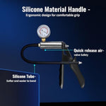 Penis Pump With Pressure Gauge,9 X 1.75 Inch Cylinder,1 Silicone Sleeves, Penis Enlargement Devicesex Toys - Male Sex Toys For Men, Adult Toys For Men