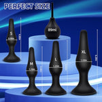 Silicone Anal Plug Sex Toys- 5Pcs Anal Training Kit With Enema, Prostate Massager, Anal Training Kit Adult Sex Toys Games Butt Plug,Personal Sex Toy For Adult Women,Men And Couples