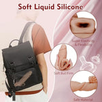 Penis Sleeve Cock Sleeve Vibrator, Adult Male Sex Toys, Extender Vibrating Cock Ring 10 Vibration Modes, Elastic Penis Ring To Enlarge For Men Couples