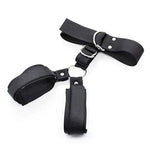Restraints Kit Sex Handcuffs Collar Choker Bondage Bdsm Adjustable Adult Sexy Beginner Leather Sm Game Toys Tool