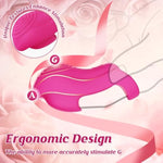 Adult Sex Toys - Finger Vibrator With 9 Vibration + 5 App Modes, Women Sex Toys Mini Vibrator For G-Spot, Clitoral, Anal, Nipple Stimulation, Quiet & Waterproof Adult Toys For Women Couples