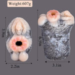 Monkey Masturbation Cup Animal Simulation Vulva Male Sex Toy Silicone Single Channel Realistic Texture 3D Tightening Sleeve