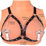 Bdsm Nipple Clamps Nipple Toys Sex Pleasure Women, Adjustable Metal & Leather Wearable Nipple Clip, No Piecring Nipple Clips Set, Sex Nipple Stimulation Toy Fetish Nipple Toy For Couple