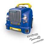 Good Year Pretend Play Take Apart Toy Engine Set for Kids - 48 Pcs Mechanic Toys Car Truck Fun Engine Toy for Children Age 3+ by Red Toolbox