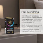 Excitation 12 Count Lubricated Studded Condoms And 12 Count Non-Latex Lubricated Condoms