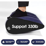 Inflatable Sex Position Pillow-Sex Pillow Ideal For Enhancing Intimacy Cushion-Lumbar Support Cushion Leg Pillow Triangle Bed Pillow Sex Toys For Women And Couples (Blue)