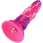8.59" Silicone Tentacle Dildo With Kliclok System For Premium Sex Machine, 7.04" Insertable Length, Max Circumference 5.91", Unisex Monster Sex Toy