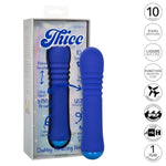Thicc Chubby Thrusting Wand Waterproof Silicone Rechargeable Vibrator Purple - Se-0650-30-3