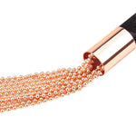 Sex Toys For Women Sexual Whip Restraint Bondage For Couples Faux Leather Crop Sex Toy For Adults Role Play Flogger Fetish S&M Flirt Tools Bdsm Play Bondage Sex Whip Spanking Paddle(Rose Gold)