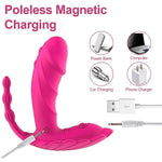 G-Spot Wearable Vibrator Sex Toys - Butterfly Realistic Dildo Sex Toys For Women With 10 Vibrating, Clitorals Pussy Sexual Pleasure Remote Control Vibrators Couples Female Adult Sex Toys