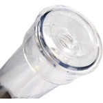 Male Penis Pump Simulated Inverted Model, Realistic Penis Sleeve Replacement Sex Sealing Cap For 2.5-Inch Cylindrical Large Penis Pump Sleeve, Male Enhancement Growth Pump Cap