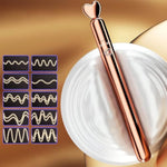 Mini Bullet Vibrator Adult Sex Toys For Women G Spot Vibrator With 10 Vibration Modes For Anal Vaginal Clitoral Nipple Stimulator (Gold)