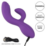 Stella Liquid Silicone C Curve G Spot Rabbit Vibrator, Mini Vibrating Massager For Women - Se-4368-45-3