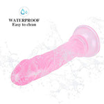 Mini 4.72 Inches Realistic Dildo With Strong Suction Cup For Beginners, Anal Dildos Lifelike Fake Penis For Women/Men/Gay, Adult Sex Toys For G Spot Stimulator Anal Plug Training Sets (Pink)