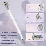 Flat Chastity Lock Accessories Stainless Steel Catheter Urethral Sound Sex Toys Long Silicone Hose Transparent Catheter Horse Eye Stick