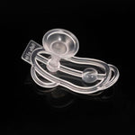 Chastity Device With Urination Funnel, Ventilated Male Chastity Cage, Penis Training Clip Sm Bondage Sex Toy, Nylon Resin, Lightweight & Durable, 3.8In Length, 1.3In Inner Diameter (Clear)