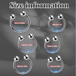 Metal Cock Ring Penis Rings 6 Piece Set Stainless Steelchastity Tightrope Locking Sperm Enhance Men’S Long-Lasting Couples Or Male Sex Toys