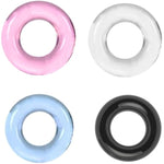 Penis Cock Rings Set Silicone Penis Rings Male Dildo Stretchy Adult Sex Toys Reusable Cock Sexual Stimulation Ring For Men Women Couples Pleasure (Multi-Coloured)