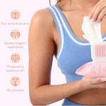 pH Balanced Feminine Wipes for Women, Hypoallergenic, 30 Ct