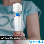 Vibrator Wand Massager – Rechargeable Sex Toy For Adults, Powerful Vibrating Sexual Stimulation Device For Womens, Handheld Personal Cordless Body Massage Wands, Usable With Attachments, 10 Speeds