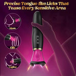 Sucking Vibrator Sex Toys for Women - Tongue Vibrators Women Sex Toy for Clitoral Nipple with 7 Licking & Scuking Clitoral & 10 Vibration Mode, Removable Cup G Spot Adult Sex for Woman Couples