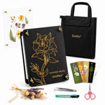 Large Flower Press Kit, 11.8 x 8.7 Inch, 6 Layers with Photo Frame & Bookmarks