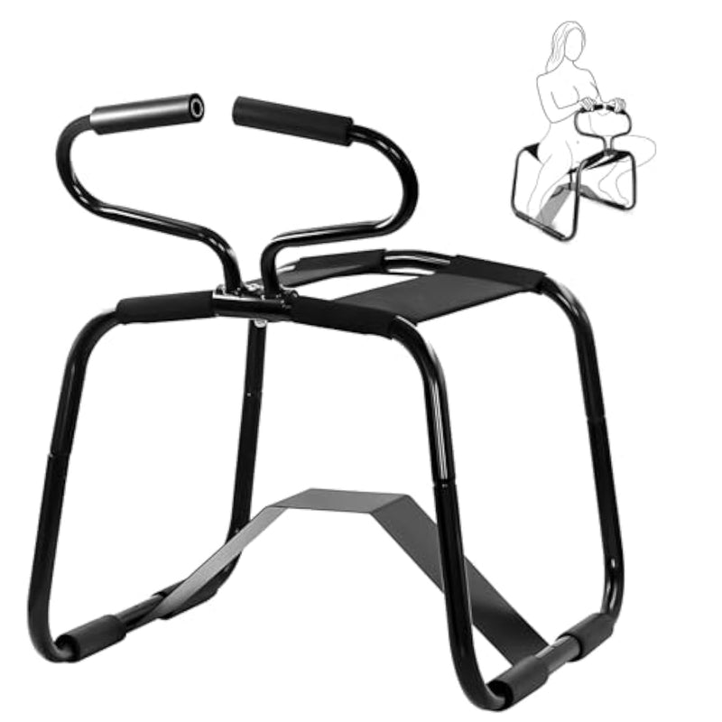 Multifunctional Sex Chair β Position Enhancer With Sturdy Handrail For Couples' Pleasure