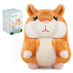 Kids Toddler Toys For Ages 2-4, Talking Hamster Repeats What You Say, Interactive Plush Repeating Toy For 2 3 4 5 6 8 Year Old Boy Girl Birthday Gift (Brown)