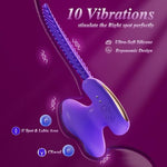 Vibrator Adult Sex Toys For Women - 3 In 1 Female Sex Toy Nipple Mini Vibrator With 10 Vibration Modes, Finger Vibrators Clitoral Women Sex Toys, Sexual Pleasure Tools