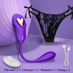 Wearable Panty Vibrator Sex Toys For Women - Remote Control Vibrator App Control Vibrating Panties, 10 Vibration Modes For G Spot Clitoral Anal Stimulation, Butterfly Design Adult Toy For Couple Play