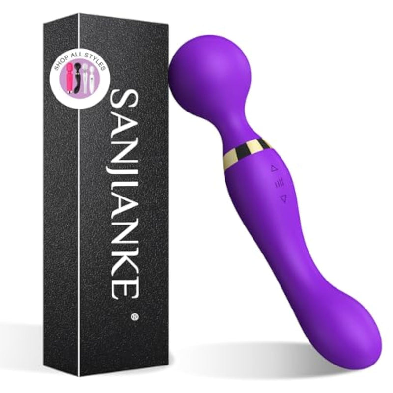 Viboators Toys - Dildo Vibrator For Women,20 Patterns & 8 Speeds For Clitoral And G-Spot Stimulation, Waterproof Rose Adult Sex Toys For Women And Couples Massager (Purple)