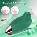 Sex Toys For Women Couples, Clitoral Vibrator Female Sucking Stimulator, Adult Toys Sex Novelties Vibrater, Clit Nipple Sucking Sexual Pleasure Tools For Women Licking Vibrator Mini (Green)