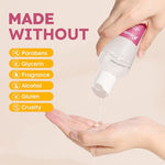Ultra Smooth Water-Based Lube - 8 Fl Oz Personal Lubricant for Vaginal and Anal Sex, pH Balanced Lube Without Glycerin & Parabens, Slippery Massage Gel for Women, Men and Couples